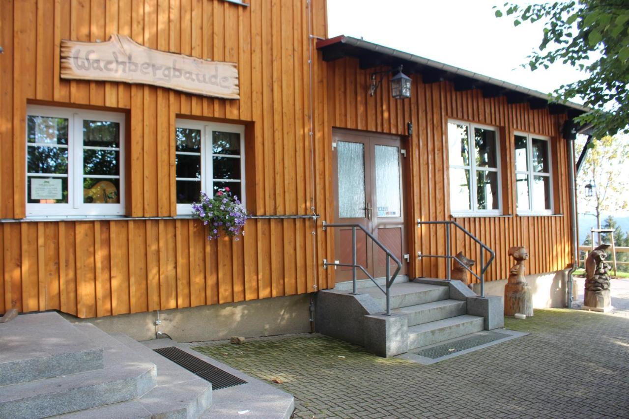 Wanderunterkunft Wachbergbaude Sebnitz Exterior foto